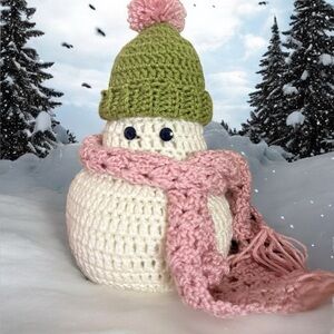 Crochet Snow Man